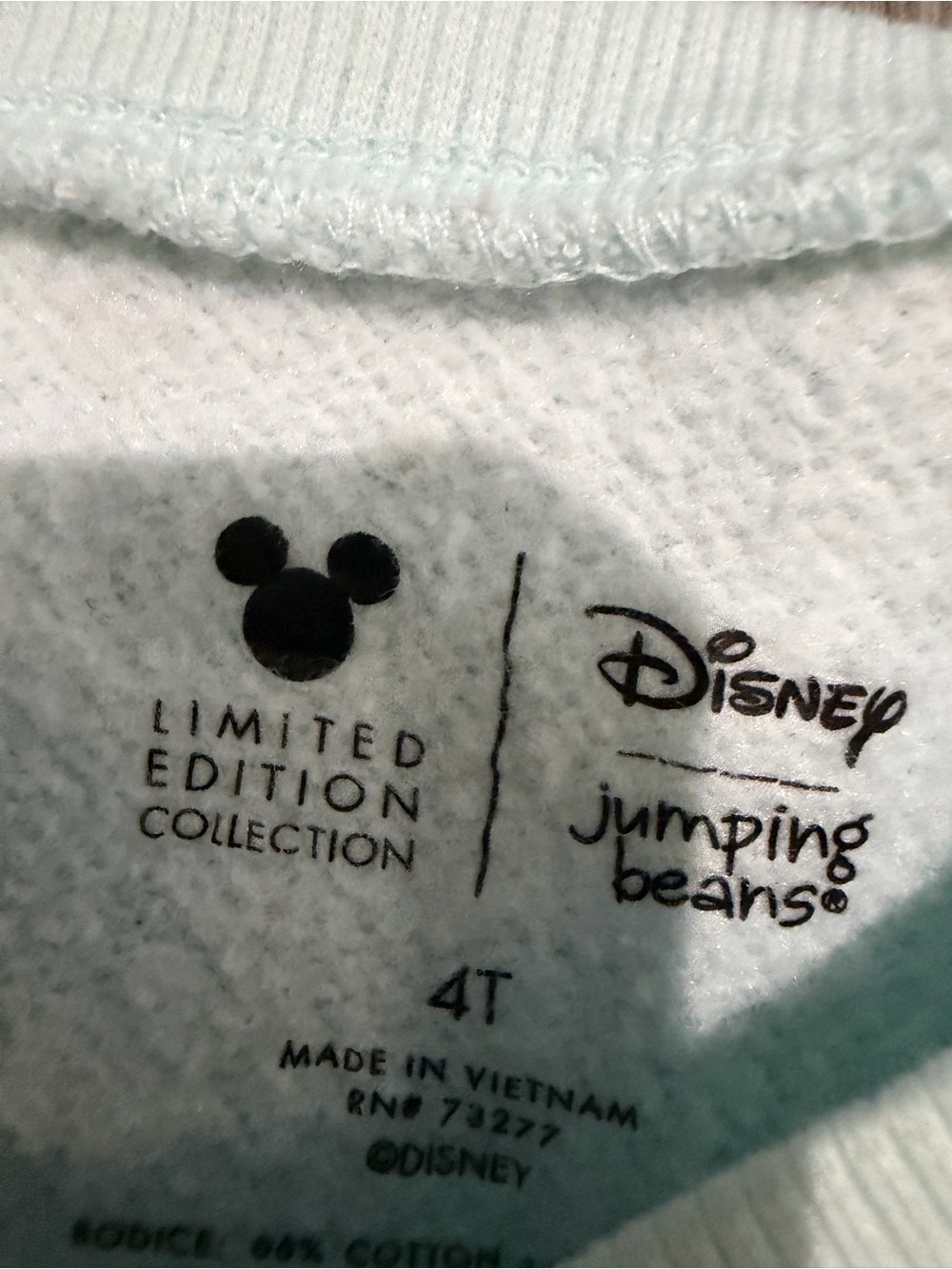 Disney Jumping Beans  Friozen Limited Edition Light Blue & Navy dress - Picture 4 of 7